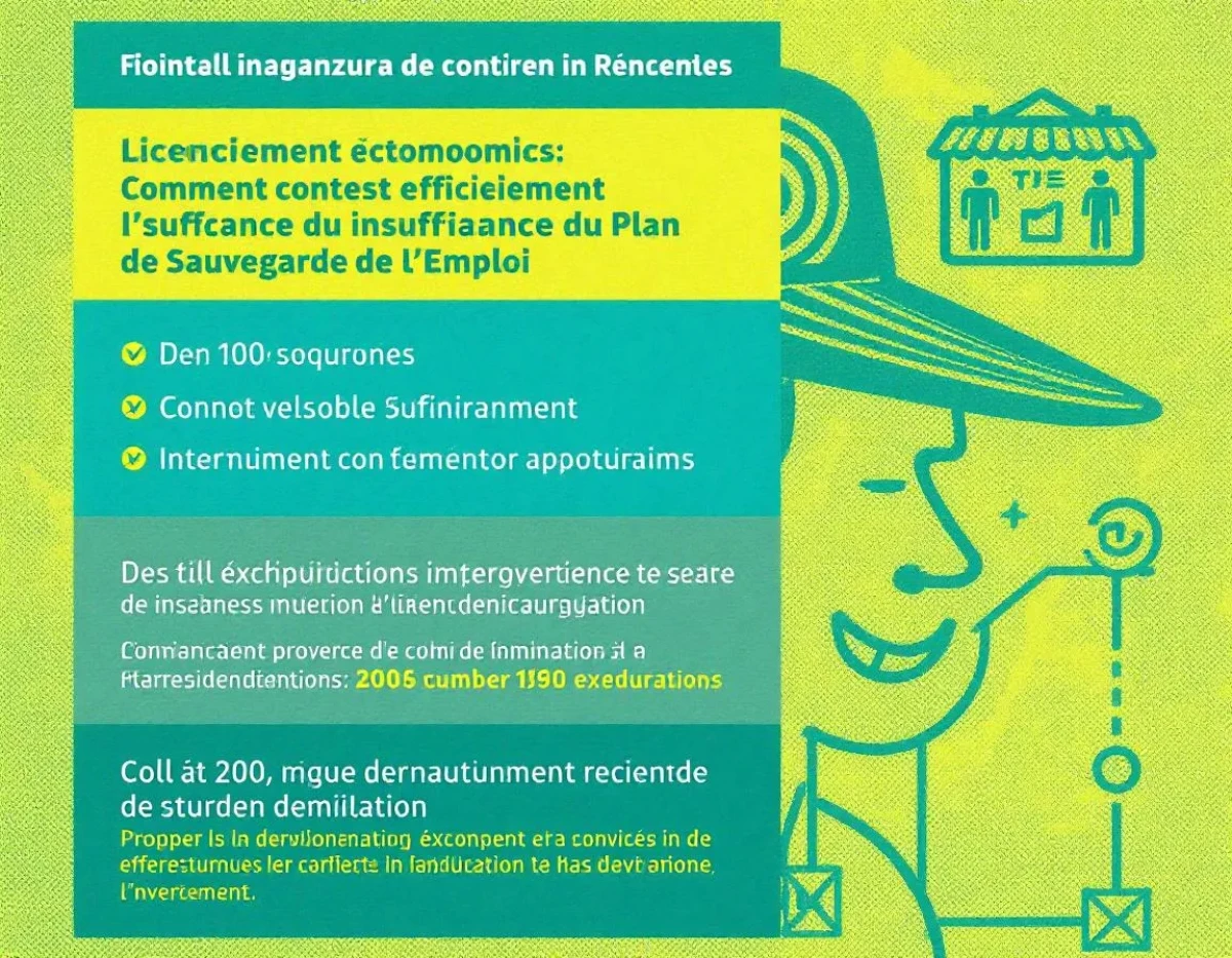 Licenciement économique : Comment contester efficacement l'insuffisance du Plan de Sauvegarde de l'Emploi