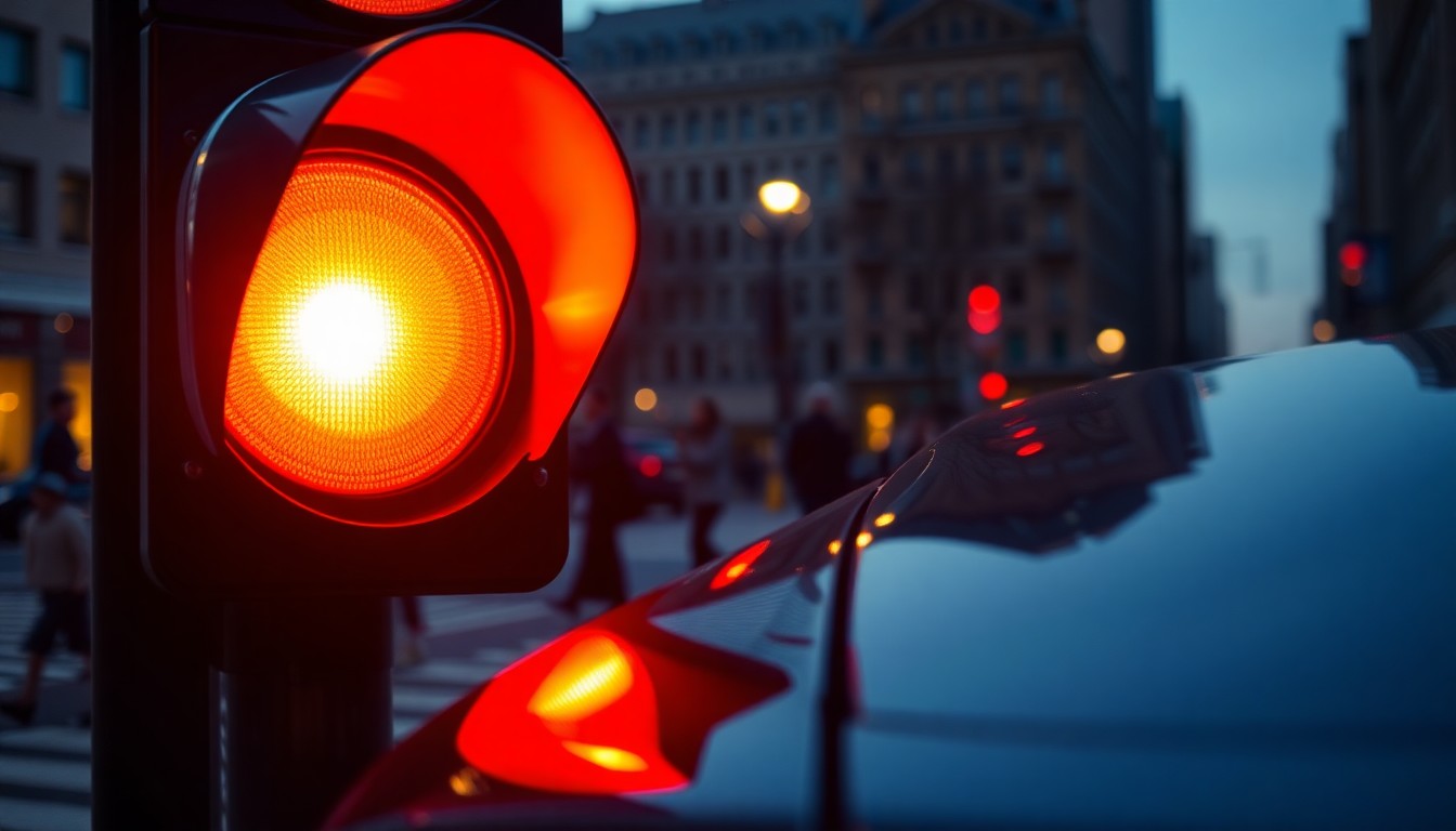 Griller un feu rouge : analyse des infractions par région
