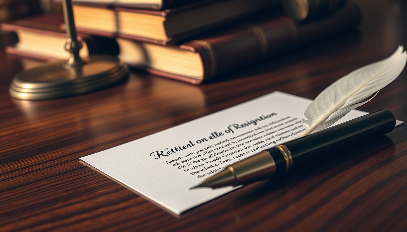 Lettre de désistement : Modèles à personnaliser